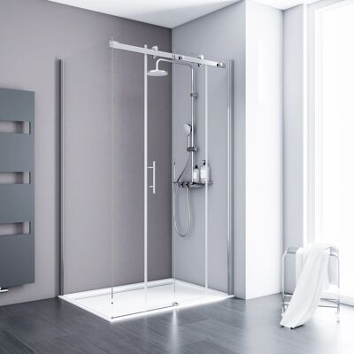 Schulte Gleittür inkl. Seitenwand Alexa Style 2.0 120 cm x 90 cm x 200 cm Schulte Gleittür inkl. Seitenwand Alexa Style 2.0 120 cm x 90 cm x 200 cm