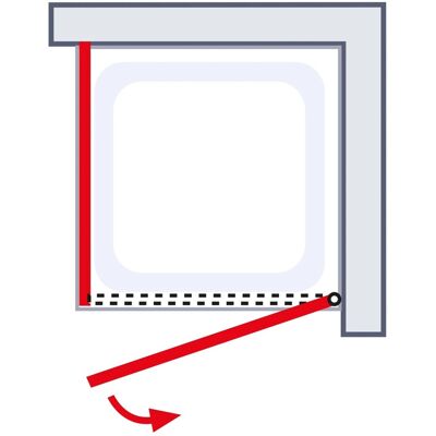 Schulte Dusche Drehtür mit Seitenwand Garant 2.0 Alunatur 200x90x90cm Rechts Schulte Dusche Drehtür mit Seitenwand Garant 2.0 Alunatur 200x90x90cm Rechts