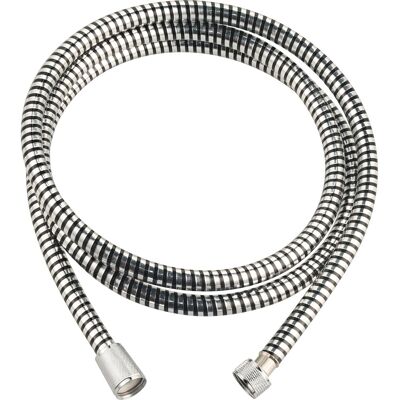 baliv Brauseschlauch BSL-200.20 für Handbrausen 200 cm Silber-Schwarz baliv Brauseschlauch BSL-200.20 für Handbrausen 200 cm Silber-Schwarz