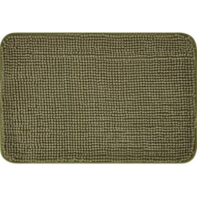 baliv Badematte 40 cm x 60 cm Polyester Moosgrün baliv Badematte 40 cm x 60 cm Polyester Moosgrün