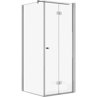 Schöner Wohnen Drehfalttür Gretia m. Seitenwand Chrom 90 cm x 200 cm DIN R Schöner Wohnen Drehfalttür Gretia m. Seitenwand Chrom 90 cm x 200 cm DIN R