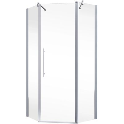 Schulte Fünfeckdusche Alexa Style 2.0 Alu-Natur Klar Glas hell 192 cm x 90 cm Schulte Fünfeckdusche Alexa Style 2.0 Alu-Natur Klar Glas hell 192 cm x 90 cm
