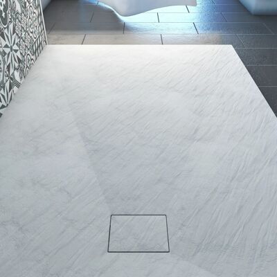 Aurlane Duschwanne Extraflach Stone Rechteck 140 cm x 90 cm Weiß Aurlane Duschwanne Extraflach Stone Rechteck 140 cm x 90 cm Weiß