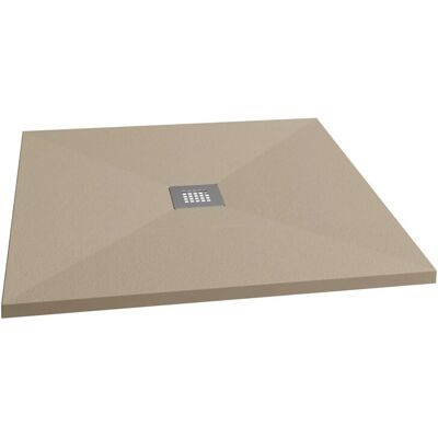 Schulte Duschwanne ExpressPlus Extraflach Quadrat 90 cm x 90 cm Sand Schulte Duschwanne ExpressPlus Extraflach Quadrat 90 cm x 90 cm Sand