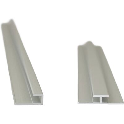Breuer Profil-Set 2 Quick72 Abschlussprofile u. Verbindungsprofil 255 cm Silber Breuer Profil-Set 2 Quick72 Abschlussprofile u. Verbindungsprofil 255 cm Silber