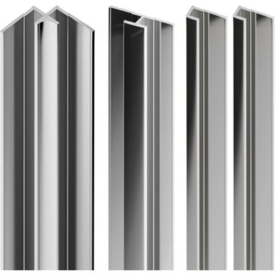 Schulte DecoDesign Profilset Chromoptik 255 cm Schulte DecoDesign Profilset Chromoptik 255 cm