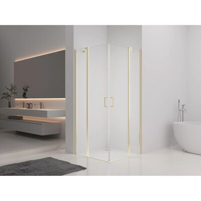 baliv Duschkabine DUK-90.52E 90 cm x 90 cm Gold baliv Duschkabine DUK-90.52E 90 cm x 90 cm Gold