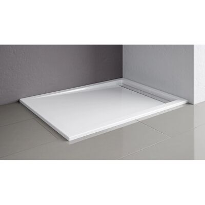 Schulte Duschwannen-Set Extraflach Rechteck 120 cm x 90 cm Alpinweiß Schulte Duschwannen-Set Extraflach Rechteck 120 cm x 90 cm Alpinweiß
