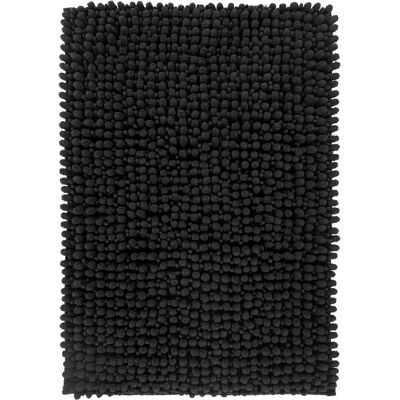 Lalee Lalee Badteppich Fluffy Schwarz 50 cm x 90 cm Lalee Lalee Badteppich Fluffy Schwarz 50 cm x 90 cm