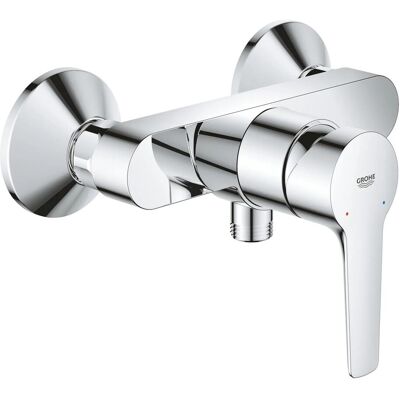 Grohe QuickFix Einhebel-Duscharmatur Start Alira Chrom Wandmontage Grohe QuickFix Einhebel-Duscharmatur Start Alira Chrom Wandmontage