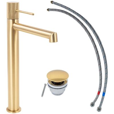 Schöner Wohnen Kollektion Schöner Wohnen Waschtischarmatur Kadia Auslaufhöhe 24,2 cm Mattgold Schöner Wohnen Kollektion Schöner Wohnen Waschtischarmatur Kadia Auslaufhöhe 24,2 cm Mattgold