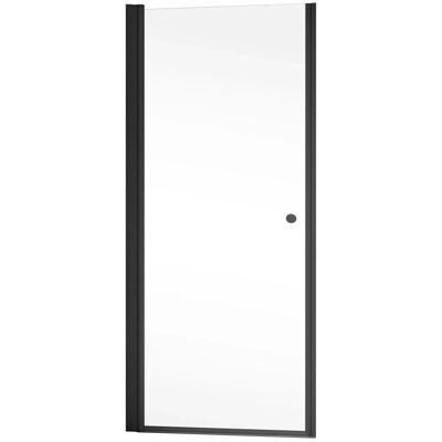 Schulte Duschkabine Drehtür Nische Garant 2.0 Mattschwarz 200x90cm Links Schulte Duschkabine Drehtür Nische Garant 2.0 Mattschwarz 200x90cm Links