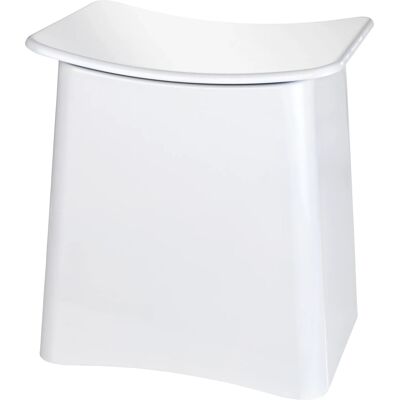 Wenko Badhocker Wing inkl. Wäschekorb Weiß Wenko Badhocker Wing inkl. Wäschekorb Weiß