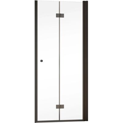 Schöner Wohnen Drehfalttür Gretia in Nische Mattschwarz 80 cm x 200 cm DIN R Schöner Wohnen Drehfalttür Gretia in Nische Mattschwarz 80 cm x 200 cm DIN R