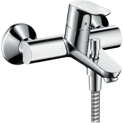 Hansgrohe Einhebel-Wannenarmatur Focus Aufputz Chrom Hansgrohe Einhebel-Wannenarmatur Focus Aufputz Chrom