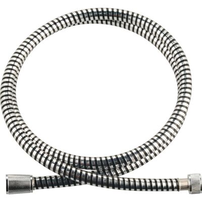 baliv Brauseschlauch BSL-150.20 für Handbrausen 150 cm Silber-Schwarz baliv Brauseschlauch BSL-150.20 für Handbrausen 150 cm Silber-Schwarz