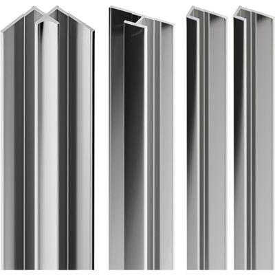 Schulte ExpressPlus Profilset DecoDesign für Duschrückwände Chromoptik Schulte ExpressPlus Profilset DecoDesign für Duschrückwände Chromoptik