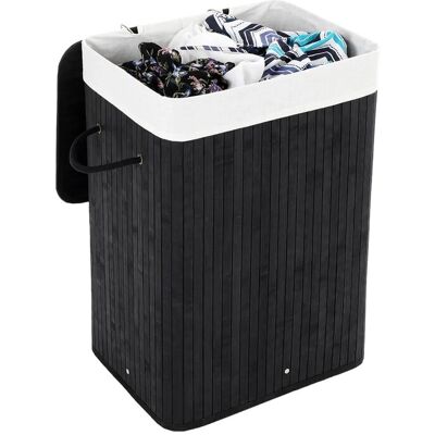 Songmics Bambus-Wäschekorb mit Deckel - 72L Songmics Bambus-Wäschekorb mit Deckel - 72L
