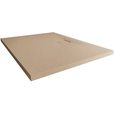 Breuer Duschwanne Modern Line Steinoptik Rechteck 100 cm x 90 cm Sandstein Breuer Duschwanne Modern Line Steinoptik Rechteck 100 cm x 90 cm Sandstein