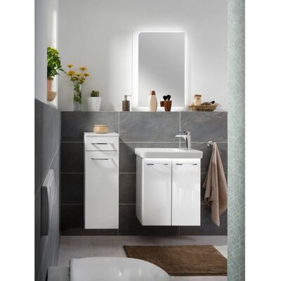 FACKELMANN Milano Waschbecken - Weiß, Keramik, 55.5x16x30 cm FACKELMANN Milano Waschbecken - Weiß, Keramik, 55.5x16x30 cm