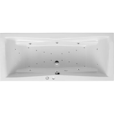 Ottofond Whirlpool Atlanta Duo Premium 180 cm x 80 cm Weiß Ottofond Whirlpool Atlanta Duo Premium 180 cm x 80 cm Weiß