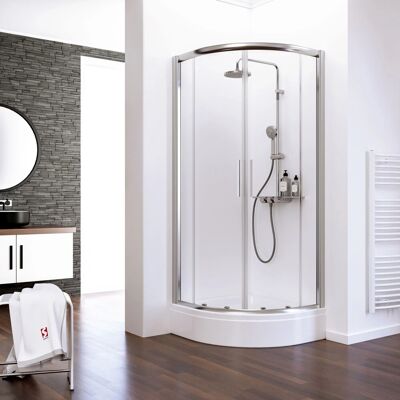 Schulte ExpressPlus Runddusche Kristall/Trend inkl. Duschwanne 80x80cm Schulte ExpressPlus Runddusche Kristall/Trend inkl. Duschwanne 80x80cm