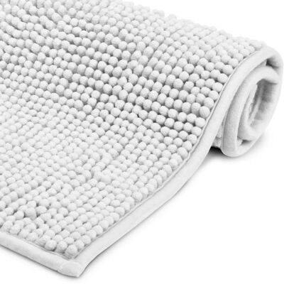 Beautissu BeauMare WR Weiß 80x50 cm Badmatte Beautissu BeauMare WR Weiß 80x50 cm Badmatte