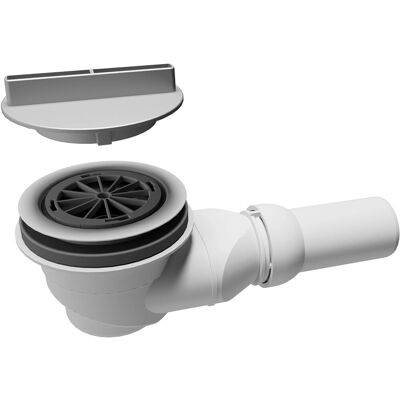 SCHULTE - Ablaufgarnitur - Kunststoff - Grau - Drain set SCHULTE - Ablaufgarnitur - Kunststoff - Grau - Drain set