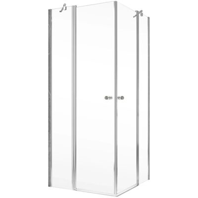 Schöner Wohnen Eckeinstieg Gretia 90 cm x 200 cm Chrom Schöner Wohnen Eckeinstieg Gretia 90 cm x 200 cm Chrom