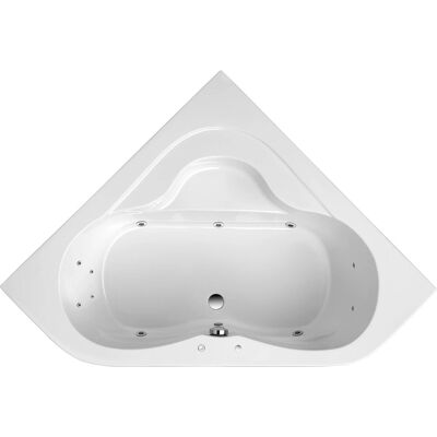 Ottofond Whirlpool Lucia Komfort 140 cm Weiß Ottofond Whirlpool Lucia Komfort 140 cm Weiß