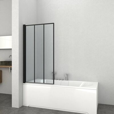 SANOTECHNIK - Elite Black - Schwarz - Bathtub screen SANOTECHNIK - Elite Black - Schwarz - Bathtub screen
