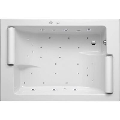 Ottofond Whirlpool Maharaja Exklusiv 195 cm x 135 cm Weiß Ottofond Whirlpool Maharaja Exklusiv 195 cm x 135 cm Weiß