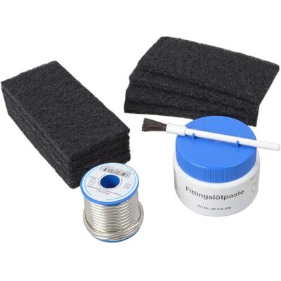 Kirchhoff Lötset inkl. Anleitung Weichlot/Lötpaste/Reinigungsvlies/Lötfibel Kirchhoff Lötset inkl. Anleitung Weichlot/Lötpaste/Reinigungsvlies/Lötfibel