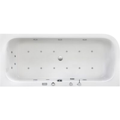 OTTOFOND Spirit Whirlpool-Badewanne - Oval, 12 Düsen, Farblichttherapie OTTOFOND Spirit Whirlpool-Badewanne - Oval, 12 Düsen, Farblichttherapie