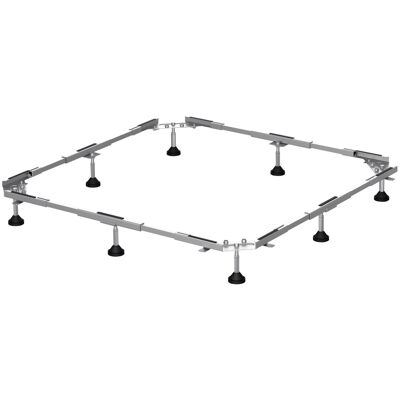 Bette Fuß-System für Steel Duschwannen 90 cm x 75 cm Metall Bette Fuß-System für Steel Duschwannen 90 cm x 75 cm Metall