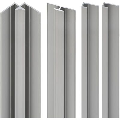 Schulte ExpressPlus DecoDesign Profilset Alu Natur 255 cm Schulte ExpressPlus DecoDesign Profilset Alu Natur 255 cm