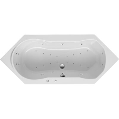 Ottofond Whirlpool Ravenna Premium 190 cm x 80 cm Weiß Ottofond Whirlpool Ravenna Premium 190 cm x 80 cm Weiß