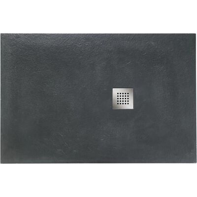 Ottofond Duschwanne Extraflach Strato Rechteck 100 cm x 80 cm Anthrazit Ottofond Duschwanne Extraflach Strato Rechteck 100 cm x 80 cm Anthrazit