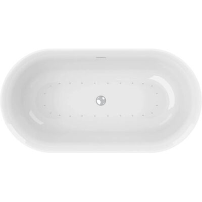 Ottofond Whirlpool Mince Freistehend Silent-System 155 cm x 80 cm Weiß Ottofond Whirlpool Mince Freistehend Silent-System 155 cm x 80 cm Weiß