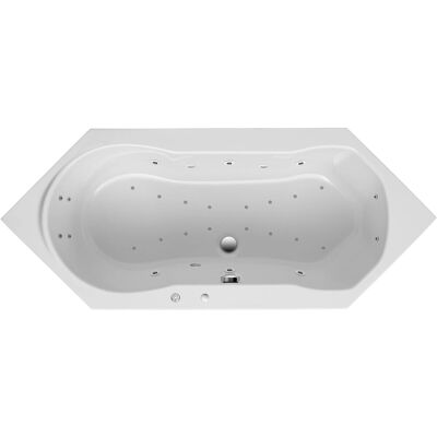 Ottofond Whirlpool Ravenna Exklusiv 190 cm x 80 cm Weiß Ottofond Whirlpool Ravenna Exklusiv 190 cm x 80 cm Weiß