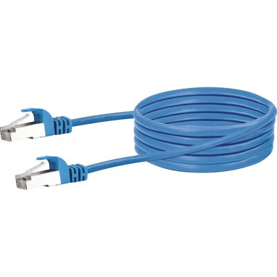 Schwaiger Lan-Netzwerkkabel mit 1000 Mbits Datentransferrate 2,5 m Blau Schwaiger Lan-Netzwerkkabel mit 1000 Mbits Datentransferrate 2,5 m Blau