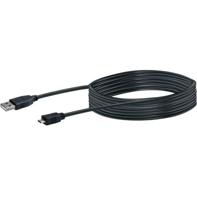 Schwaiger USB Micro Anschlusskabel 2.0 Schwarz 1,8 m Schwaiger USB Micro Anschlusskabel 2.0 Schwarz 1,8 m