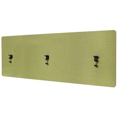 MCW Akustik-Tischtrennwand G75 Doppelwandig Textil 60x160cm Grün MCW Akustik-Tischtrennwand G75 Doppelwandig Textil 60x160cm Grün