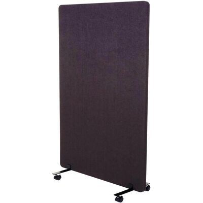 MCW Akustik-Trennwand G77 Doppelwandig Rollbar Textil 127x80cm Braun-Grau MCW Akustik-Trennwand G77 Doppelwandig Rollbar Textil 127x80cm Braun-Grau
