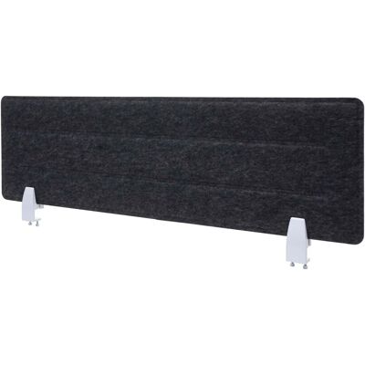 MCW Tischtrennwand G76 Schallschutz Textil Mit Prägung 100x30cm Schwarz MCW Tischtrennwand G76 Schallschutz Textil Mit Prägung 100x30cm Schwarz
