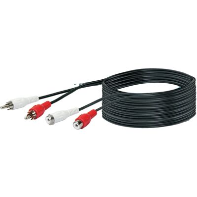 Schwaiger Cinch-Audio-Verlängerungskabel 10 m Schwaiger Cinch-Audio-Verlängerungskabel 10 m