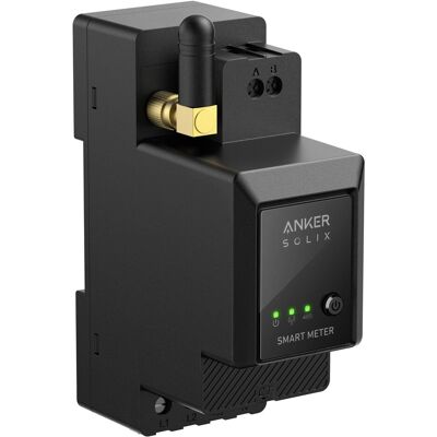 Anker Solix Smart Meter - Schwarz - Energieüberwachung & Steuerung Anker Solix Smart Meter - Schwarz - Energieüberwachung & Steuerung