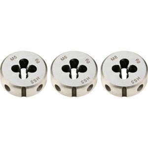 LUX-TOOLS Schneideisen-Set M5/6/8 LUX-TOOLS Schneideisen-Set M5/6/8