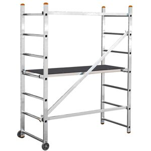 Krause Kleingerüst mit Rollen Arbeitshöhe 3 m Krause Kleingerüst mit Rollen Arbeitshöhe 3 m