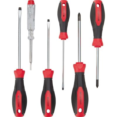 LUXTOOLS LUX-TOOLS Schraubendrehersatz 6-teilig LUXTOOLS LUX-TOOLS Schraubendrehersatz 6-teilig